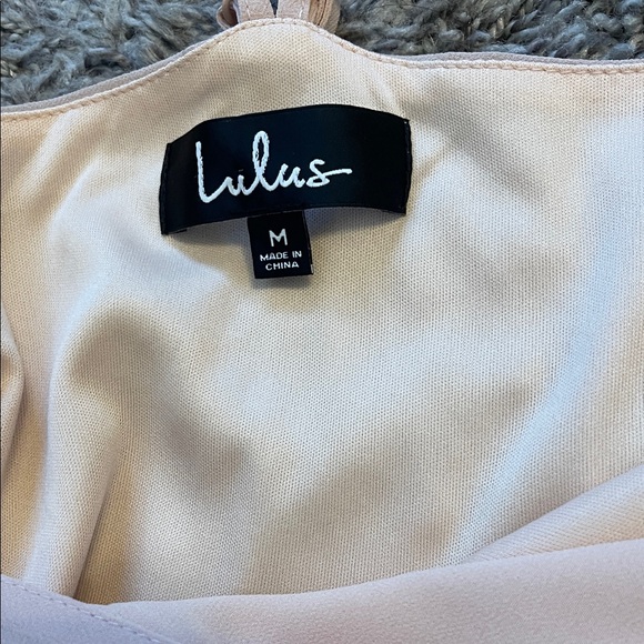 Blush Pink Wrap Maxi Dress - Picture 2 of 3